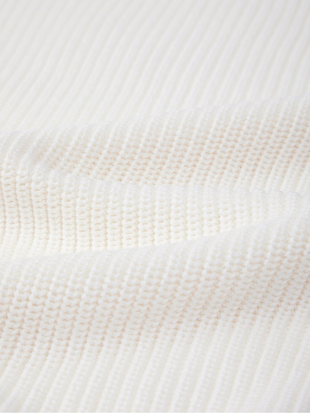 525 America EMMA: CREWNECK SHAKER STITCH COTTON SWEATER - Picture 5 of 9